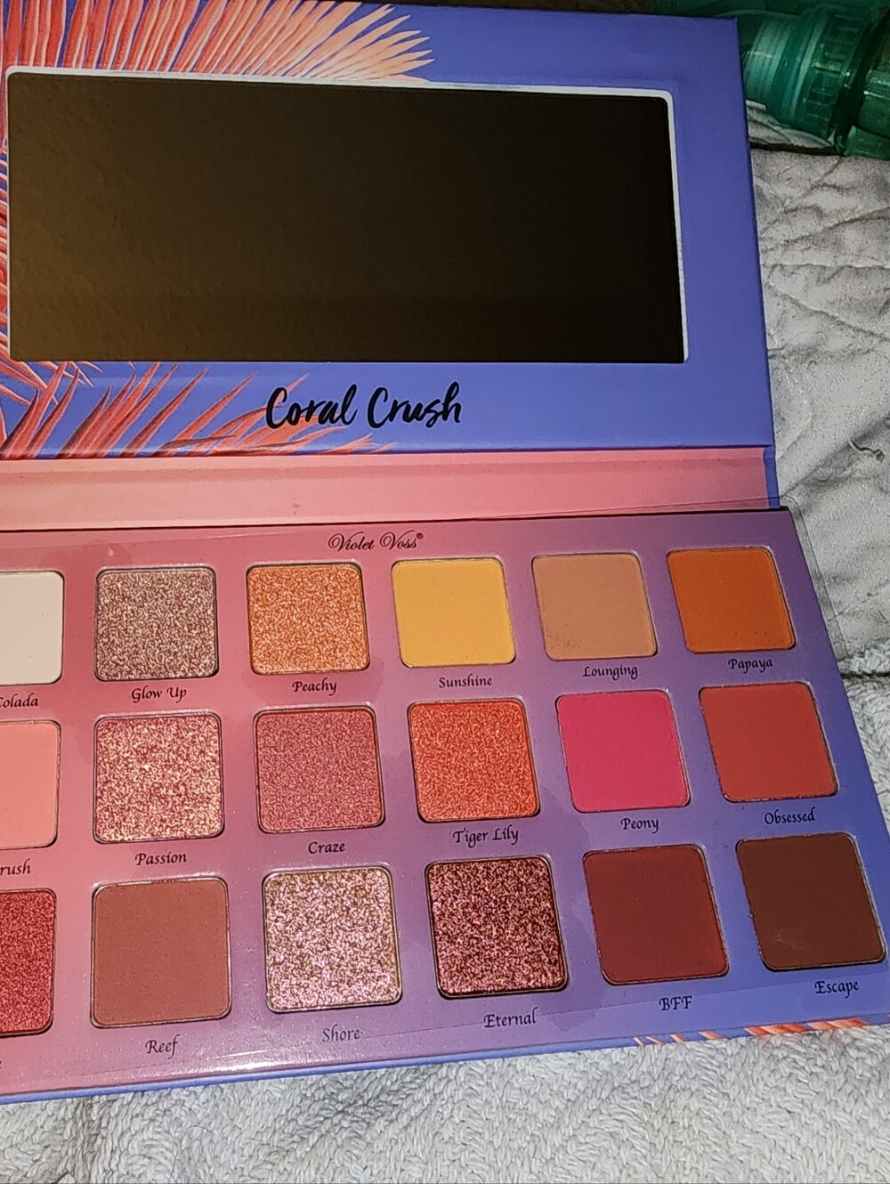 Violet Voss Coral Crush Palette — Pink, Coral, Peach & Yellow Shades